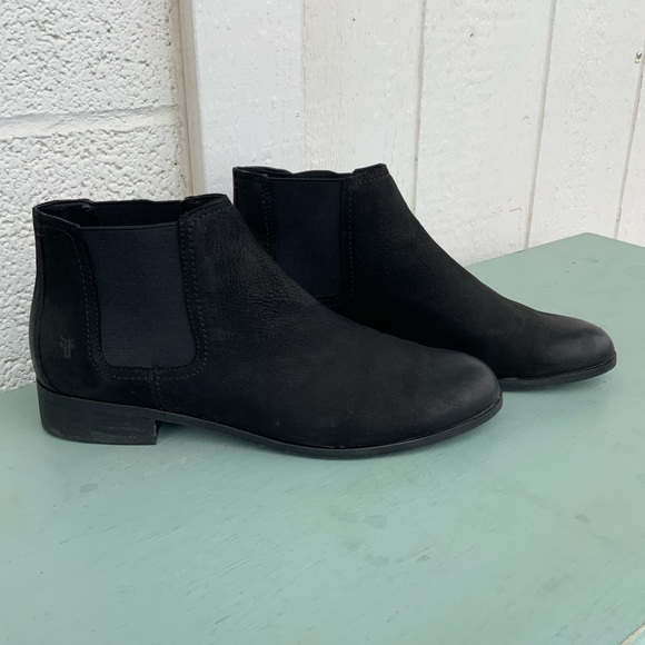 Frye Shoes - Black Frye Ankle Boots